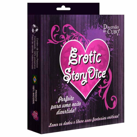 Erotic Story Dice Jogo Sensual Diversão Ao Cubo