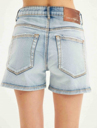 SHORT JEANS COMFORT HIGH