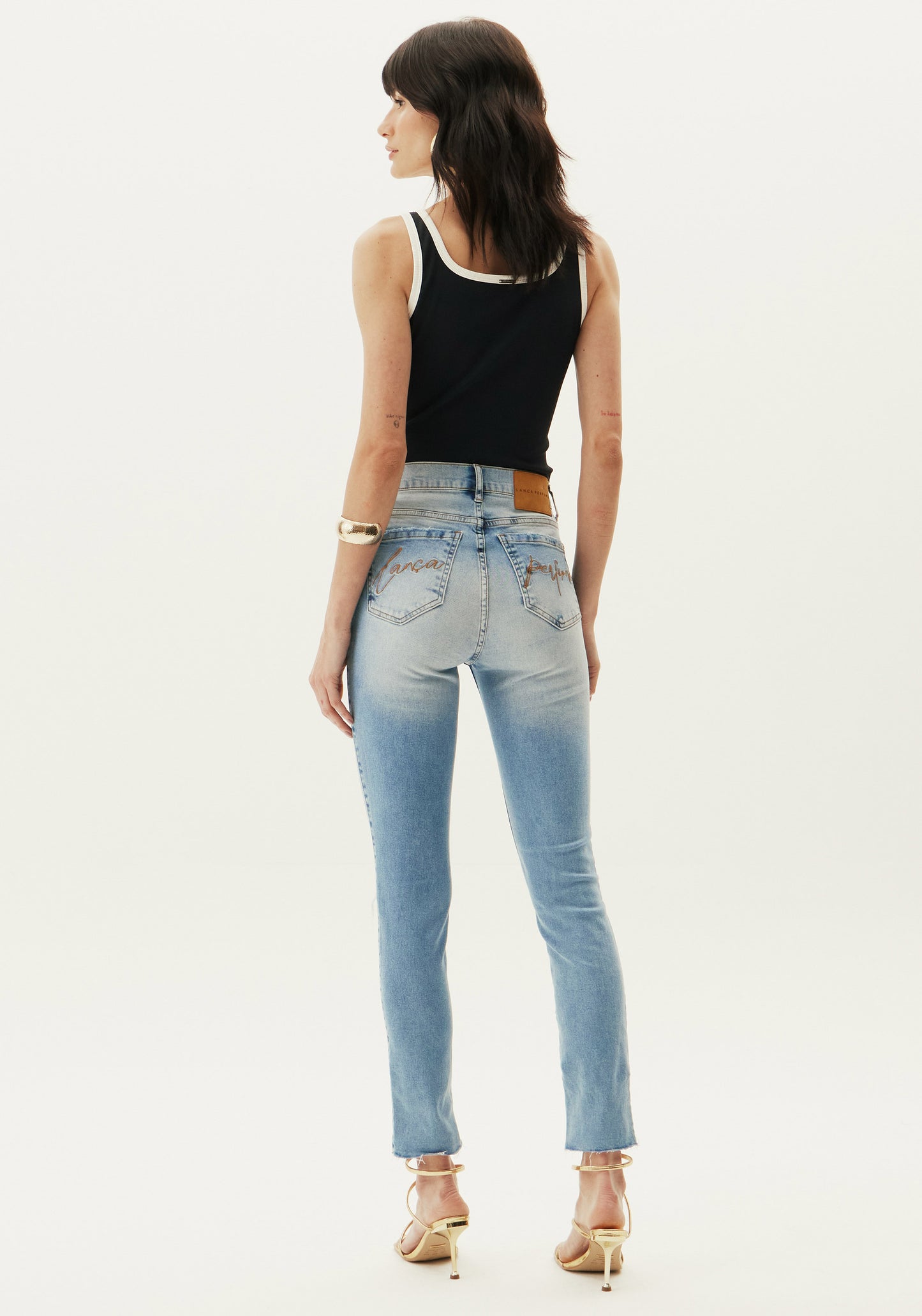 CALCA JEANS HESTIA SKINNY SUPER HIGH