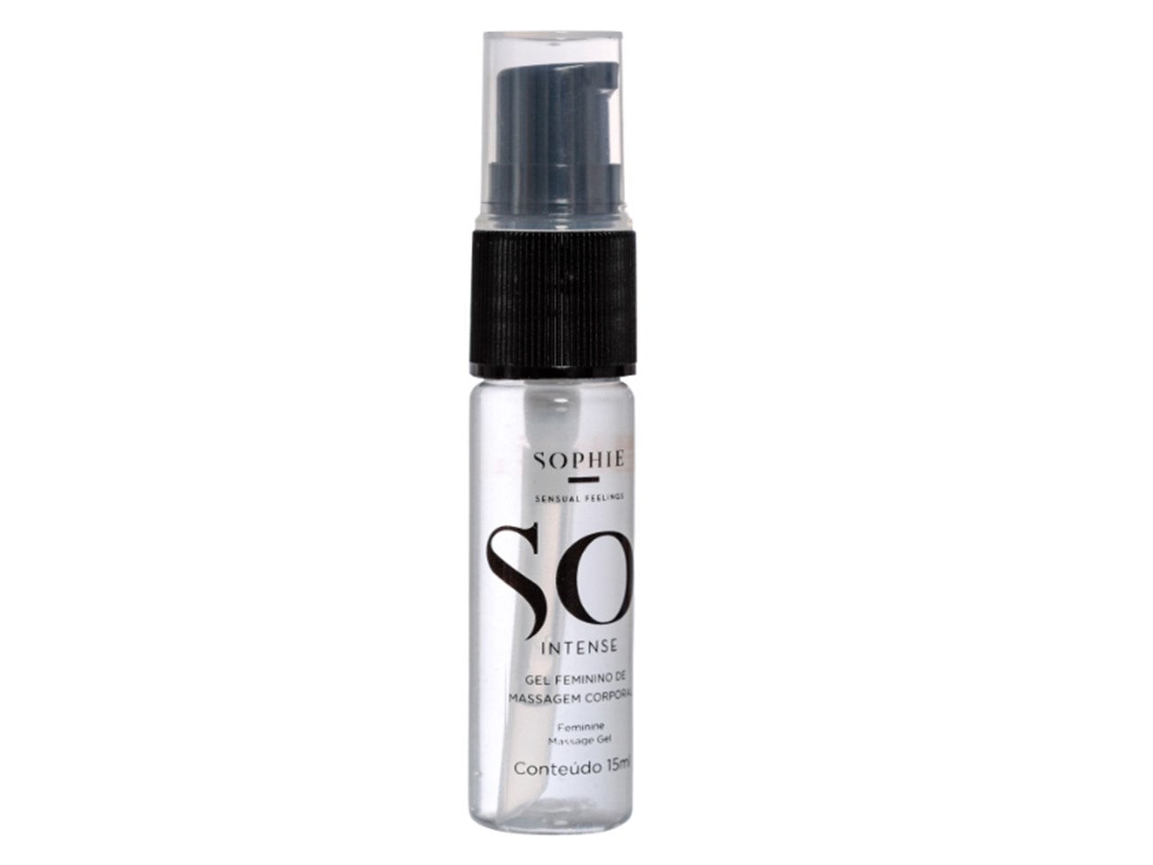 SO INTENSE GEL FEMININO DE MASSAGEM CORPORAL(FREE FRAGRANCE) 15ML - SOPHIE