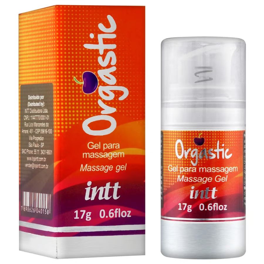 GEL PARA MASSAGEM ELETRIZANTE ORGASTIC 17ML