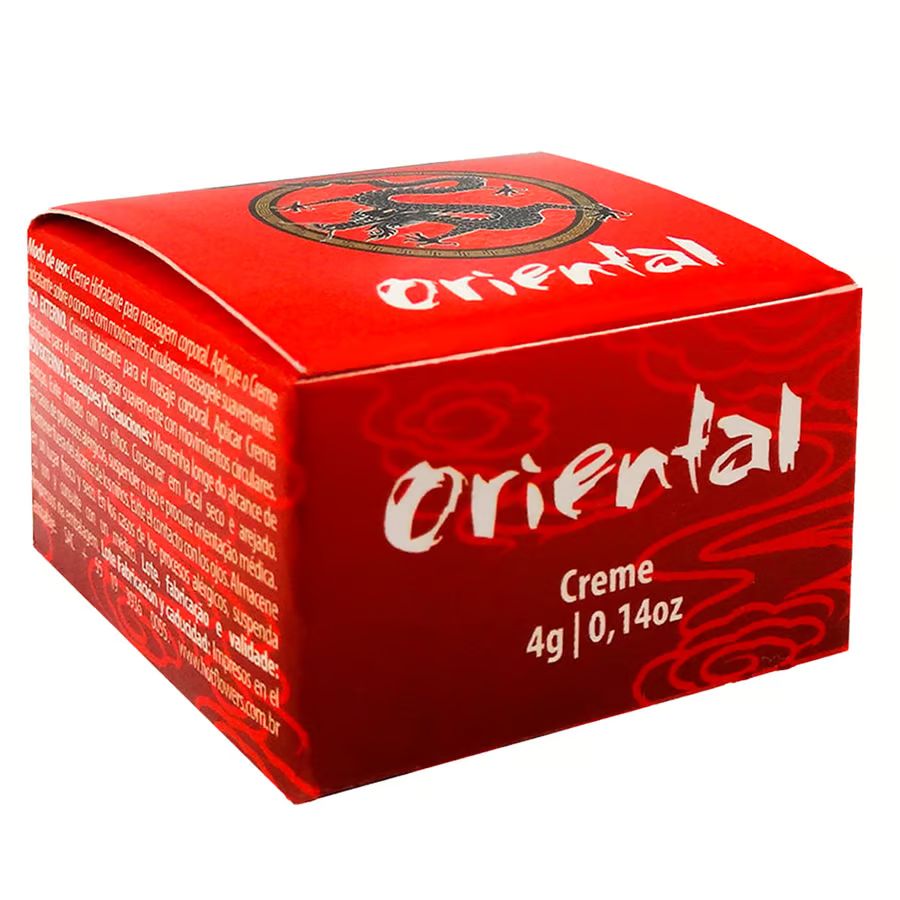 POMADA ORIENTAL CREME DE MASSAGEM 4G