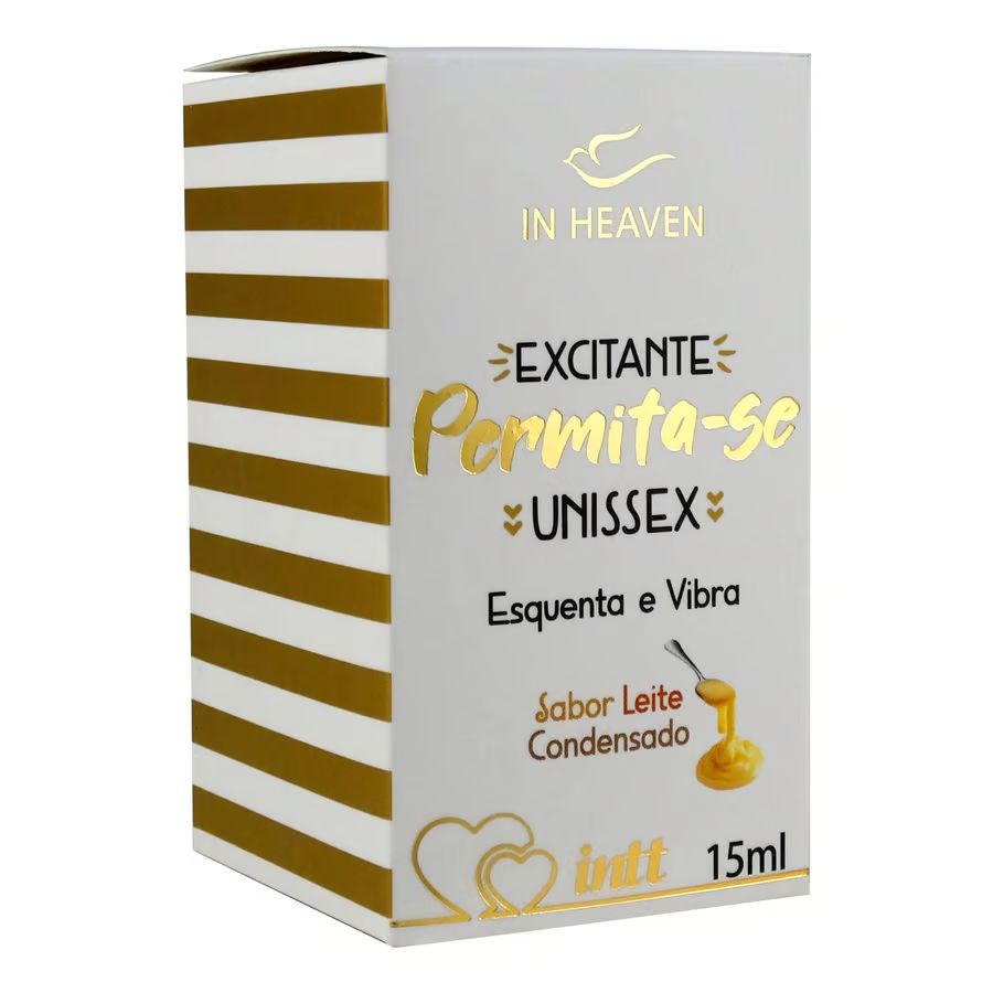 PERMITA-SE GEL EXCITANTE UNISSEX ESQUENTA E VIBRA