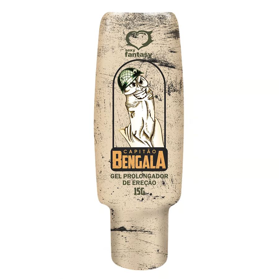 CAPITÃO BENGALA GEL PROLONGADOR DE EREÇÃO 15G