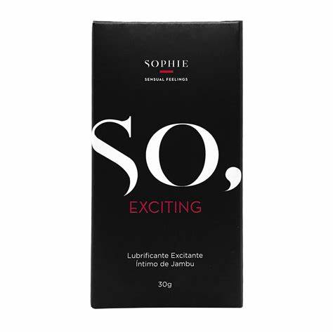 O EXCITING LUBRIFICANTE ÍNTIMO EXCITANTE COM JAMBU 30G