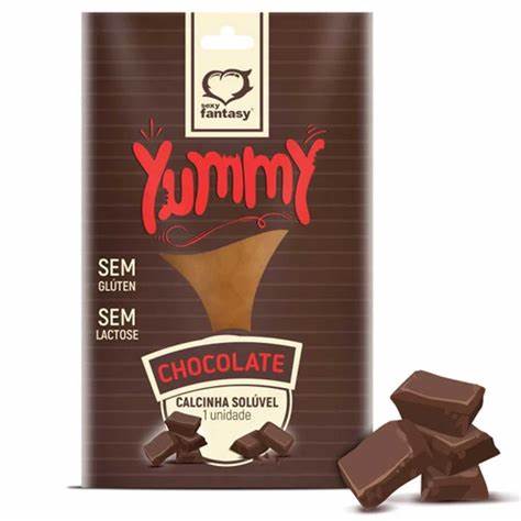 Calcinha Solúvel - Yummy - Sabor Chocolate - Sexy Fantasy