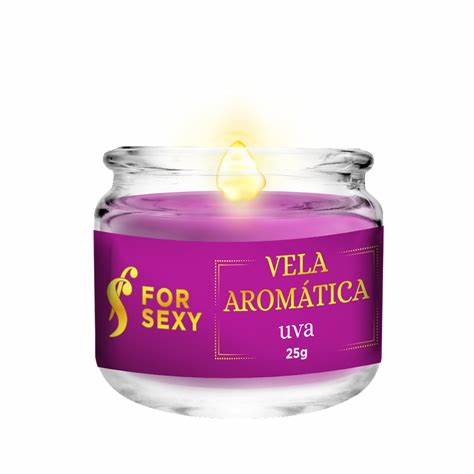 VELA AROMÁTICA BEIJÁVEL ESQUENTA E ESFRIA 20G FOR SEXY