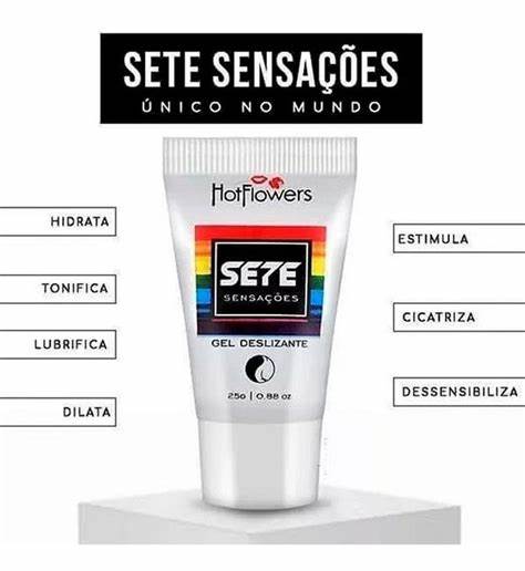 SETE SENSAÇÕES LUBRIFICANTE ÍNTIMO ANAL COM AÇÃO DESSENSIBILIZANTE 25G