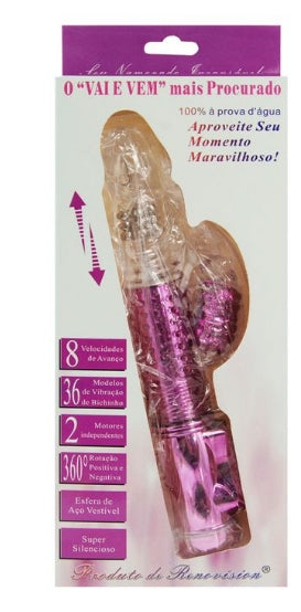 Vibrador Rotativo Vai E Vem 36 Vibrações