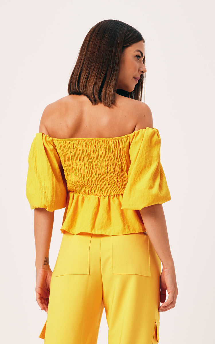 RUFFLE TOP DIMY