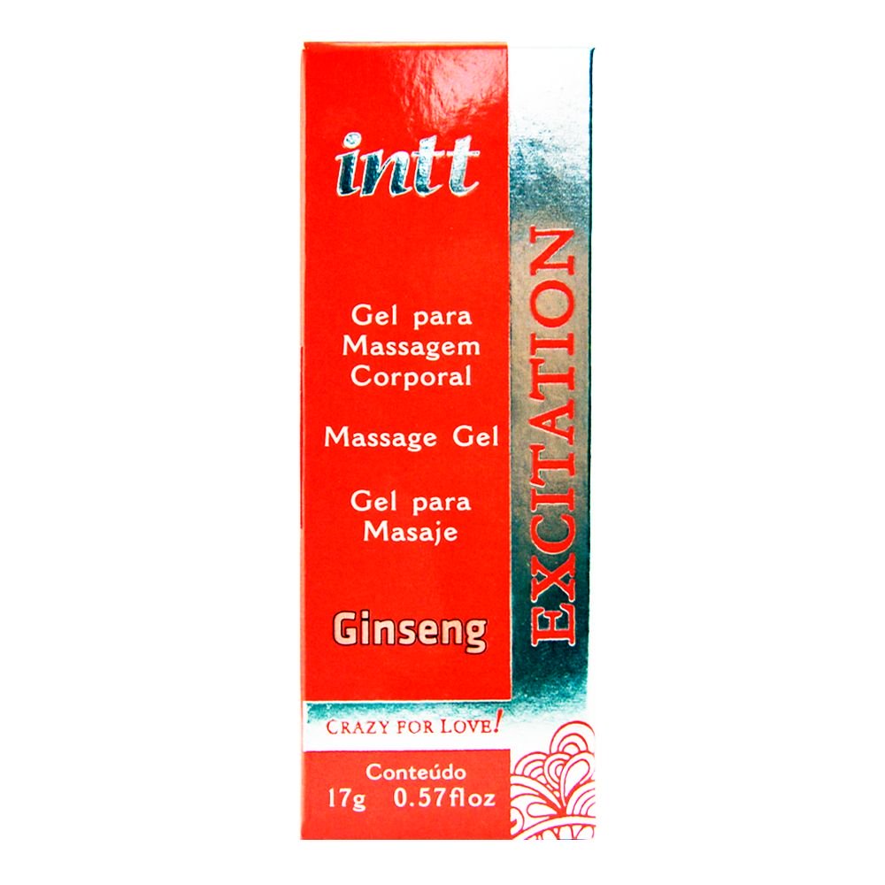 Excitation Gel Excitante Feminino Facilitador de Orgasmos de Ginseng 17 g