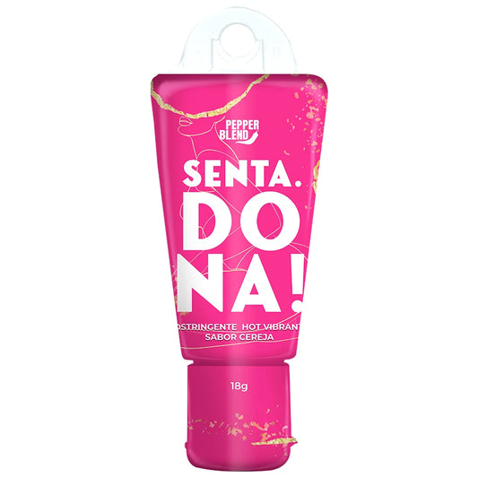 SENTA DONA GEL ADSTRINGENTE HOT VIBRANTE 18G PEPPER BLEND