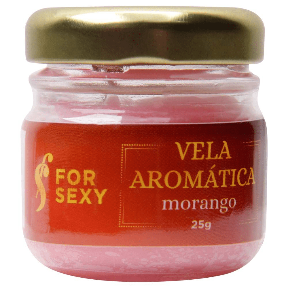 VELA AROMÁTICA BEIJÁVEL ESQUENTA E ESFRIA 20G FOR SEXY