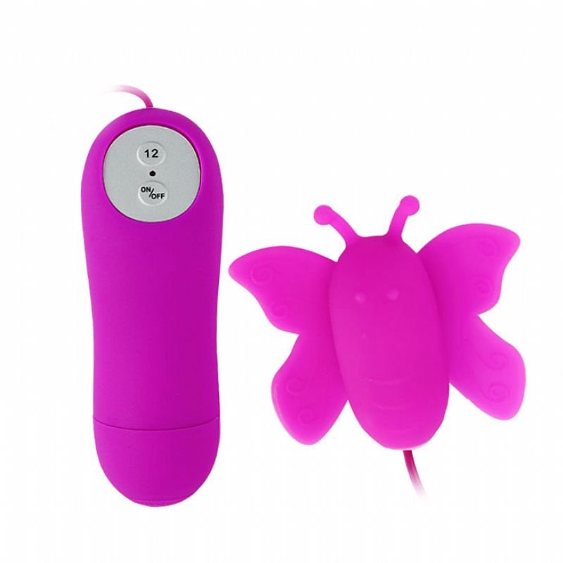 VIBRADOR BULLET MINI LOVE EGGS FORMATO BORBOLETA EM SILICONE-12 VIBRAÇÕES. LIBYSEXSHOP